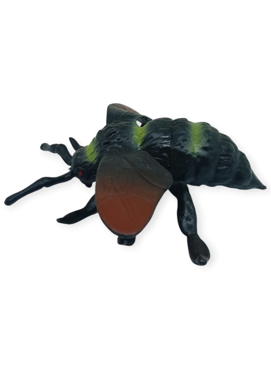 Böcek Figürleri - Gerçekçi Figür - Yeşil Yaban Arısı 10 cm