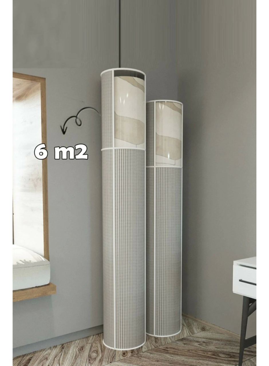 3’lü Halı Hurcu 6 m² – Hava Geçiren, Şeffaf PVC Pencereli Ve Toz Nen Korumalı (