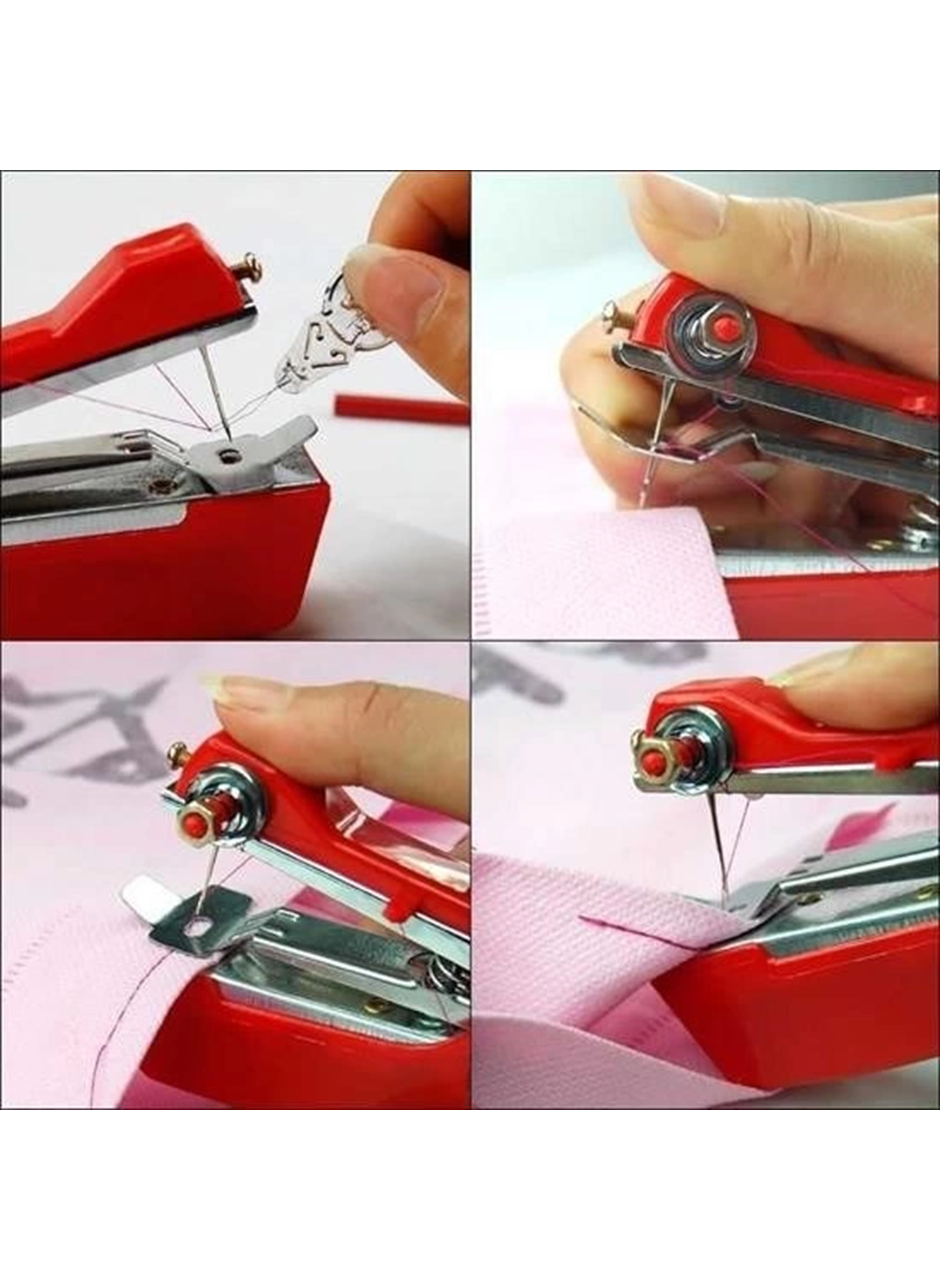 Spring Come Mini Kolay Seyehat Ve Ev Tipi El Dikiş Dikme Makinası (