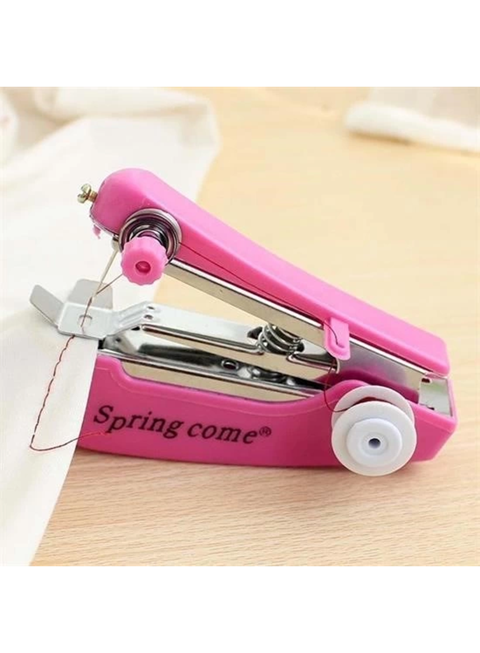 Spring Come Mini Kolay Seyehat Ve Ev Tipi El Dikiş Dikme Makinası (
