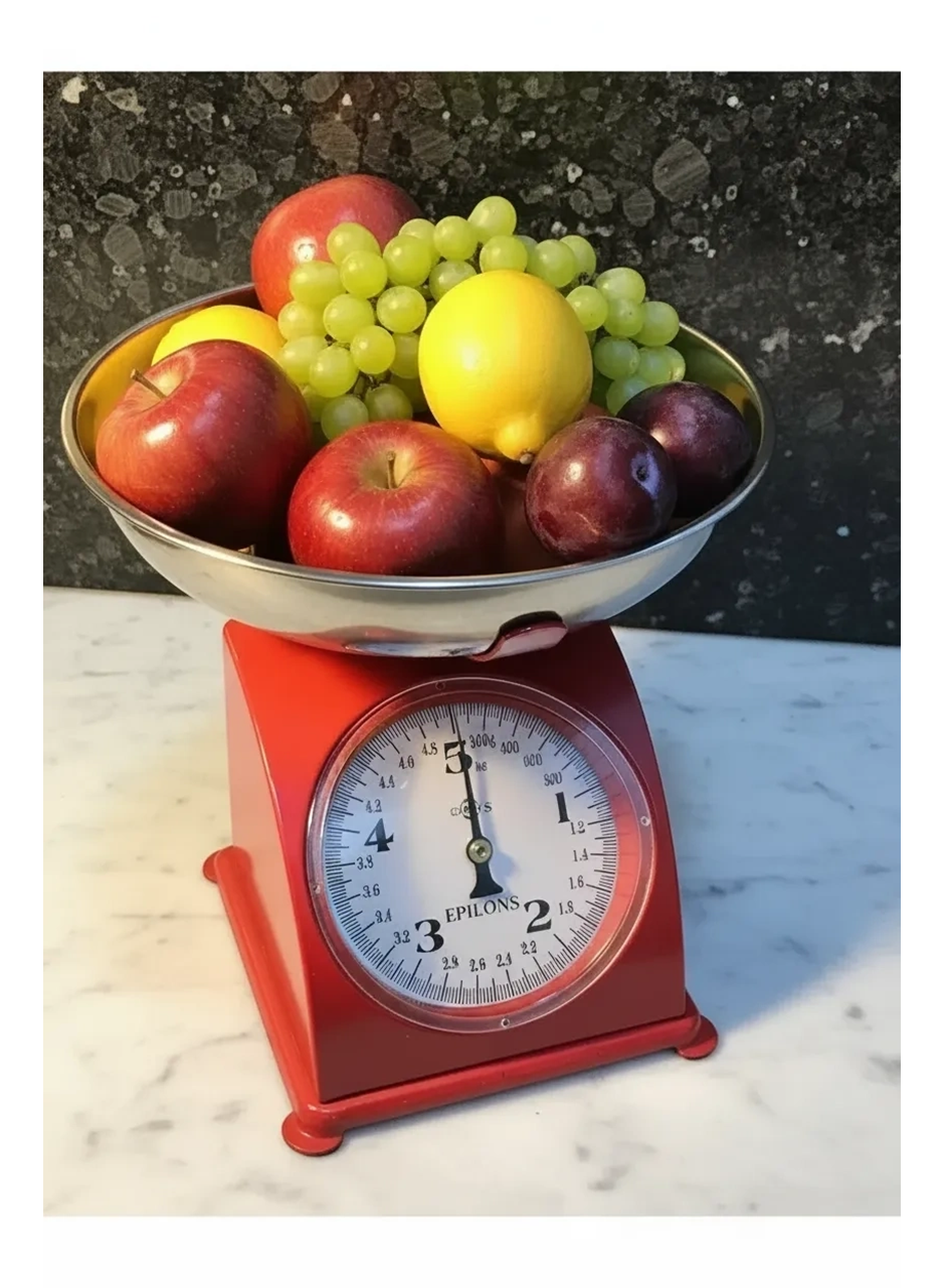 5 Kg Retro Nostalji Mutfak Tartısı Analog Terazi (