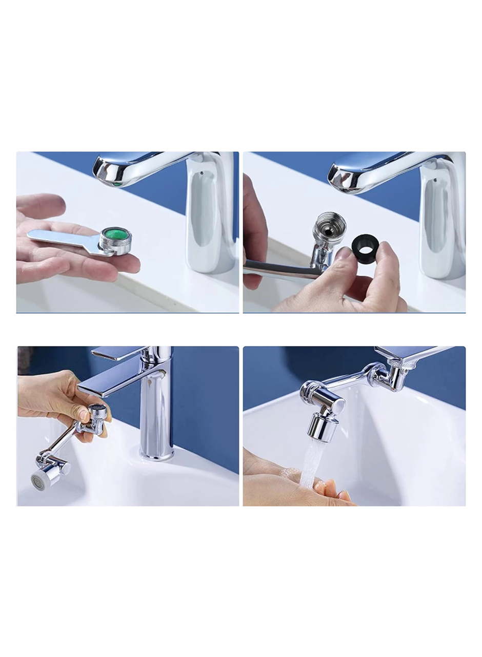 Sunup Sn-20341 1080 Derece Dönebilen Musluk-duş Başlığı (