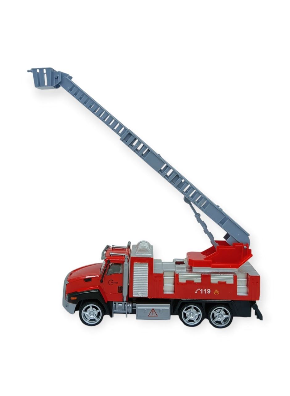 Çek Bırak İtfaiye Arabası 21 cm - Merdivenli