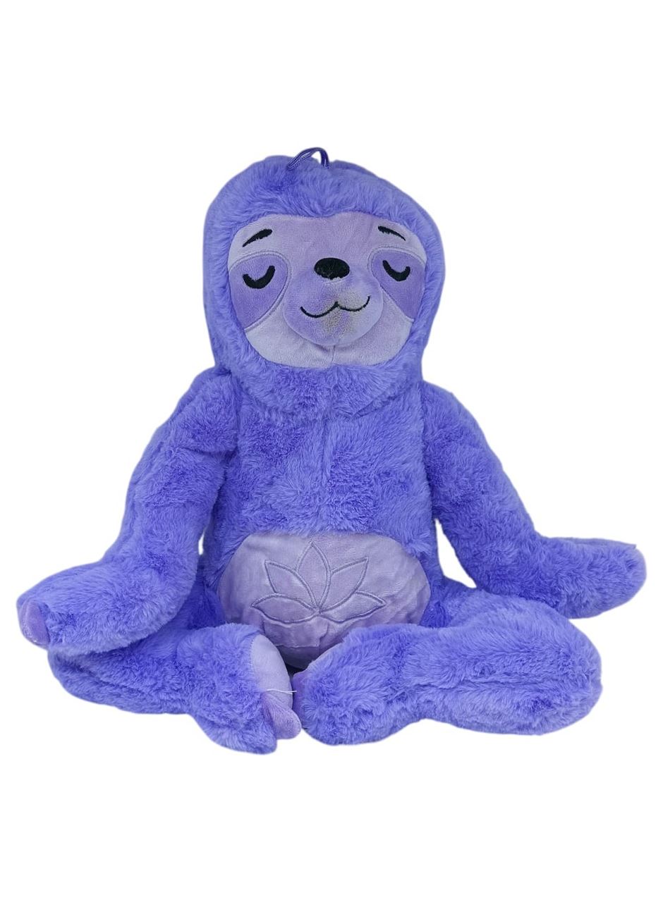 Peluş Yogacı Tembel Hayvan 40 cm - Mor