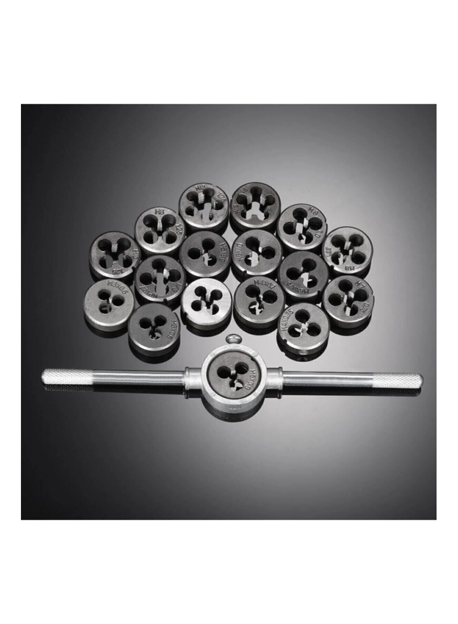 Klavuz 40 Parça Klavuz Açma Seti Pafta Seti Metrik Set Kılavuz Pafta Full Set (