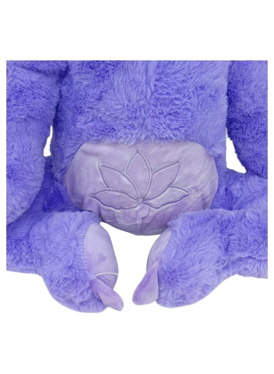 Peluş Yogacı Tembel Hayvan 40 cm - Mor