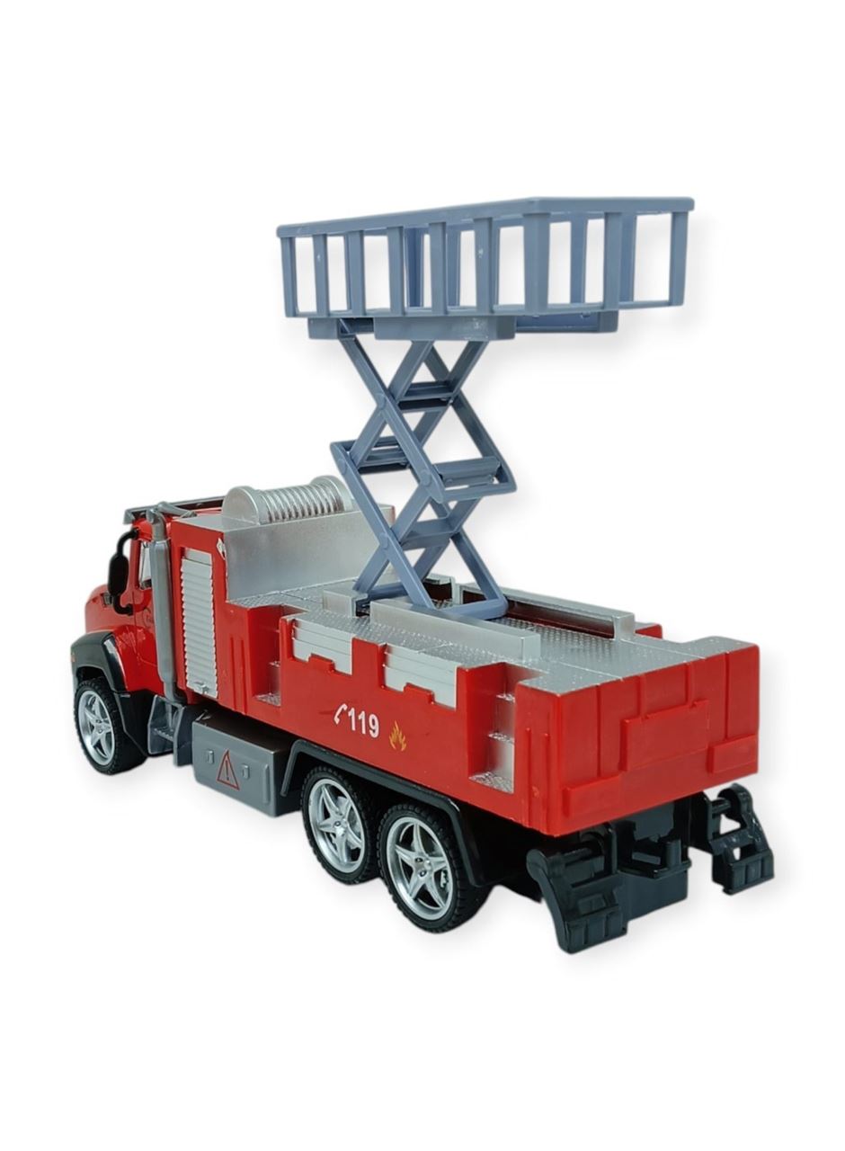 Çek Bırak İtfaiye Arabası 21 cm - Asansörlü