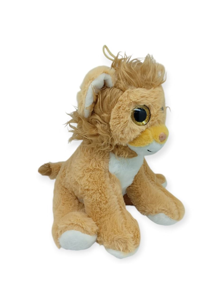 Peluş Cam Gözlü Hayvanlar 25 cm - Aslan