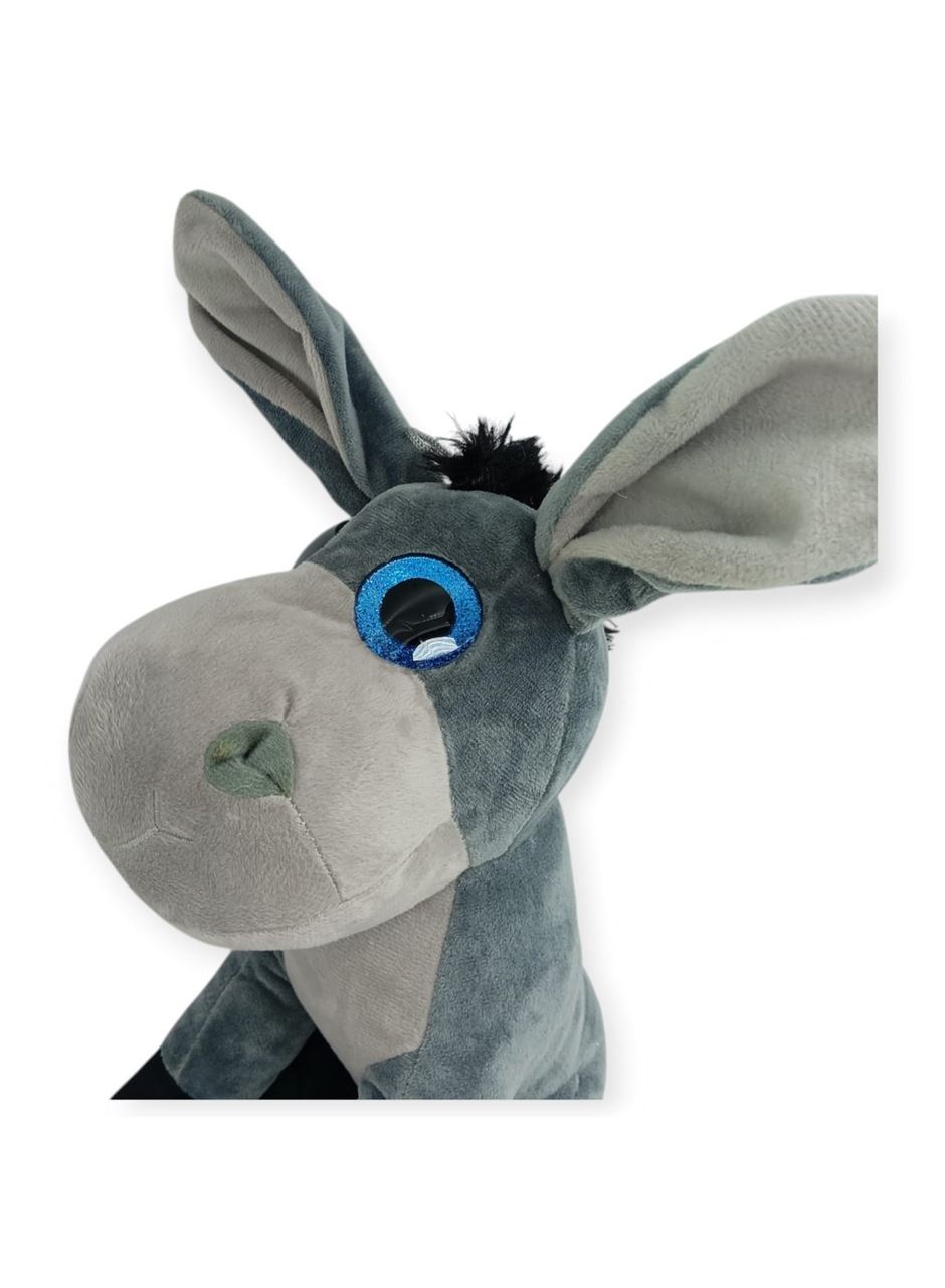 Peluş Cam Gözlü Hayvanlar 25 cm - Eşek
