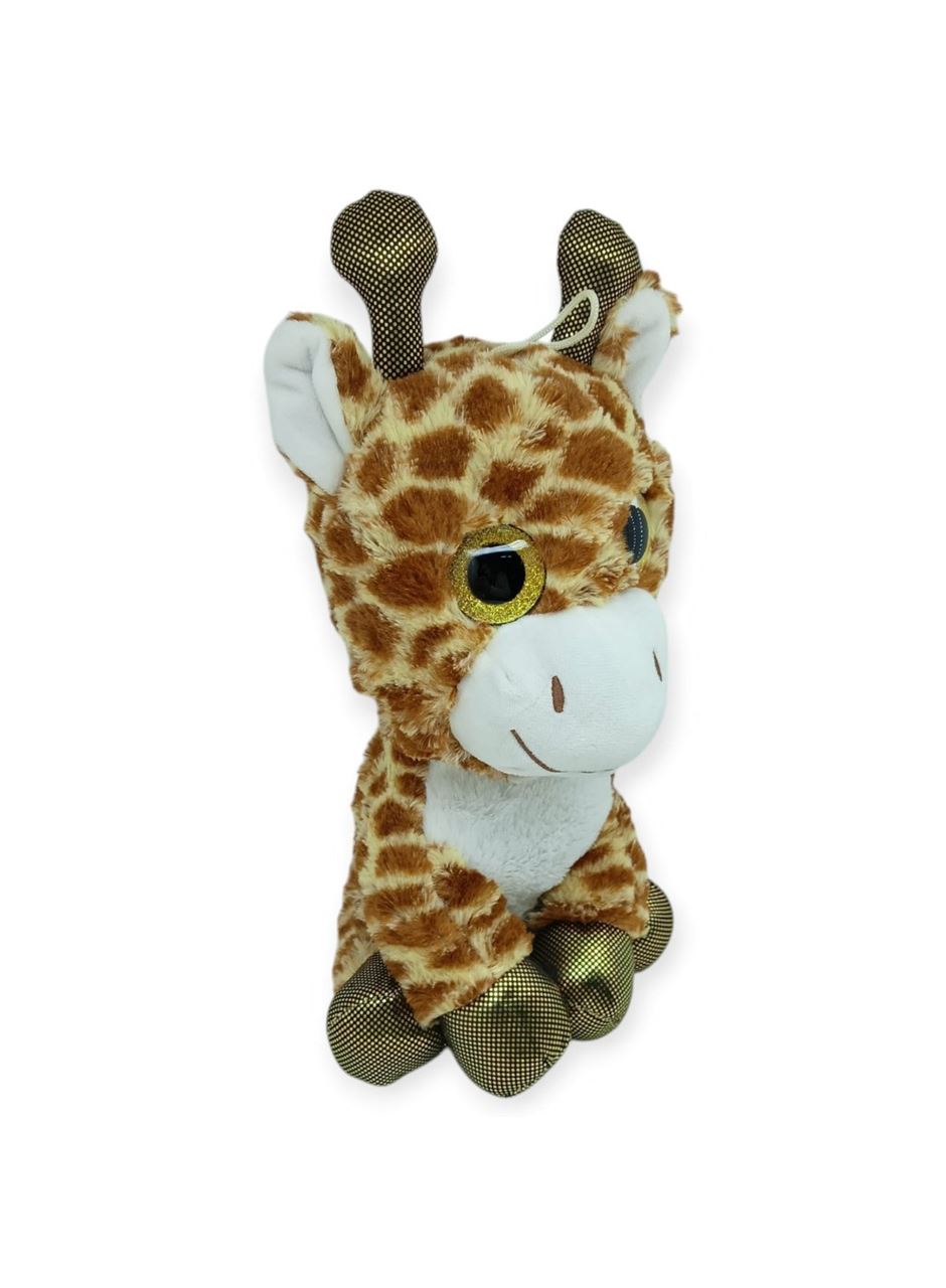 Peluş Cam Gözlü Hayvanlar 25 cm - Zürafa