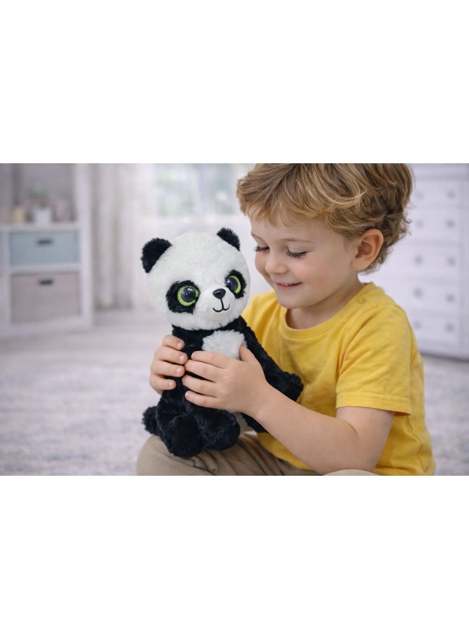 Peluş Cam Gözlü Hayvanlar 25 cm - Panda