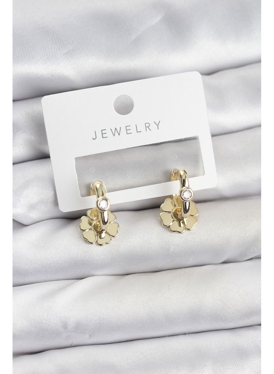 Pirinç Gold Renk Kadın Göçmen Küpe