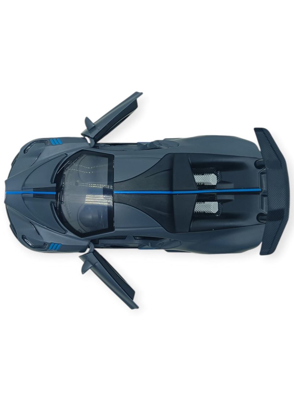 Sesli Işıklı Spor Araba 15 cm - 3241D- Gri