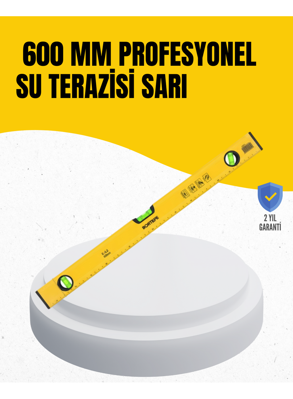 İnşaat ve Ev Kullanımı İçin 600 mm Su Terazisi