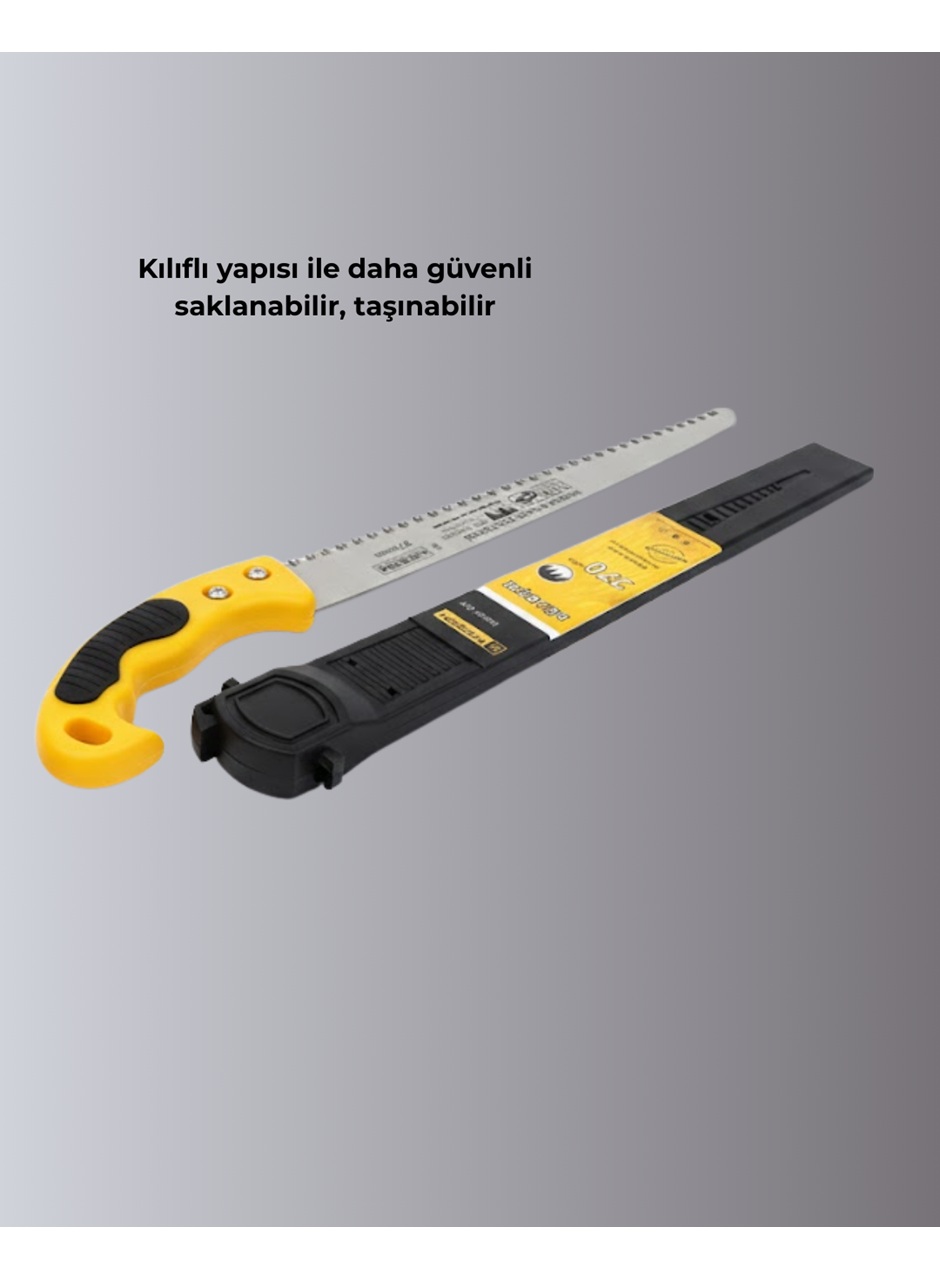 Bahçe ve Ağaç Budama Testeresi Ergonomik Saplı