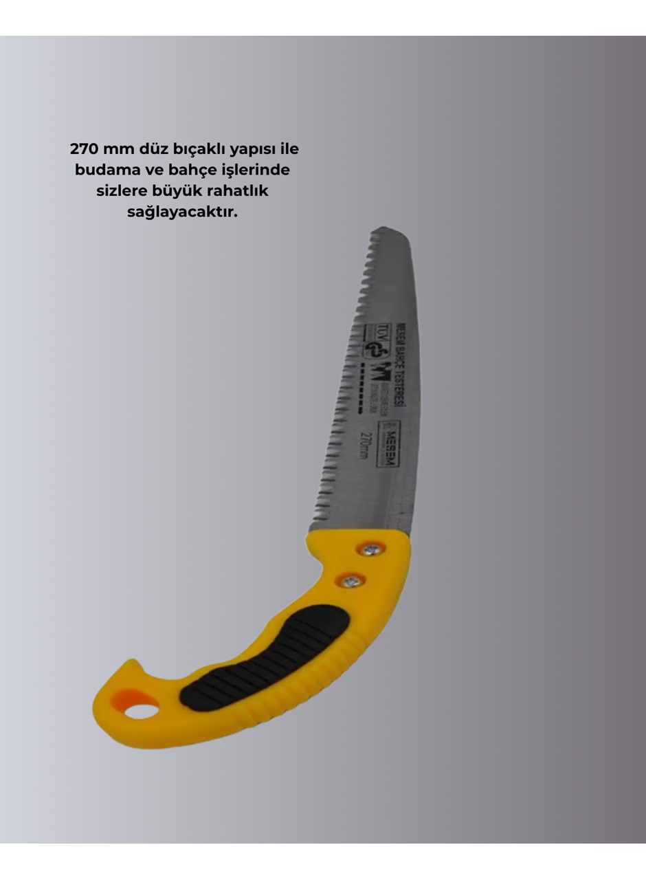 Bahçe ve Ağaç Budama Testeresi Ergonomik Saplı