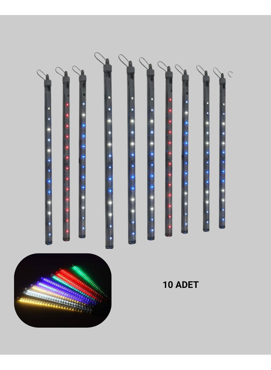 Dekoratif LED Meteor Işık 10’lu Çubuk Seti