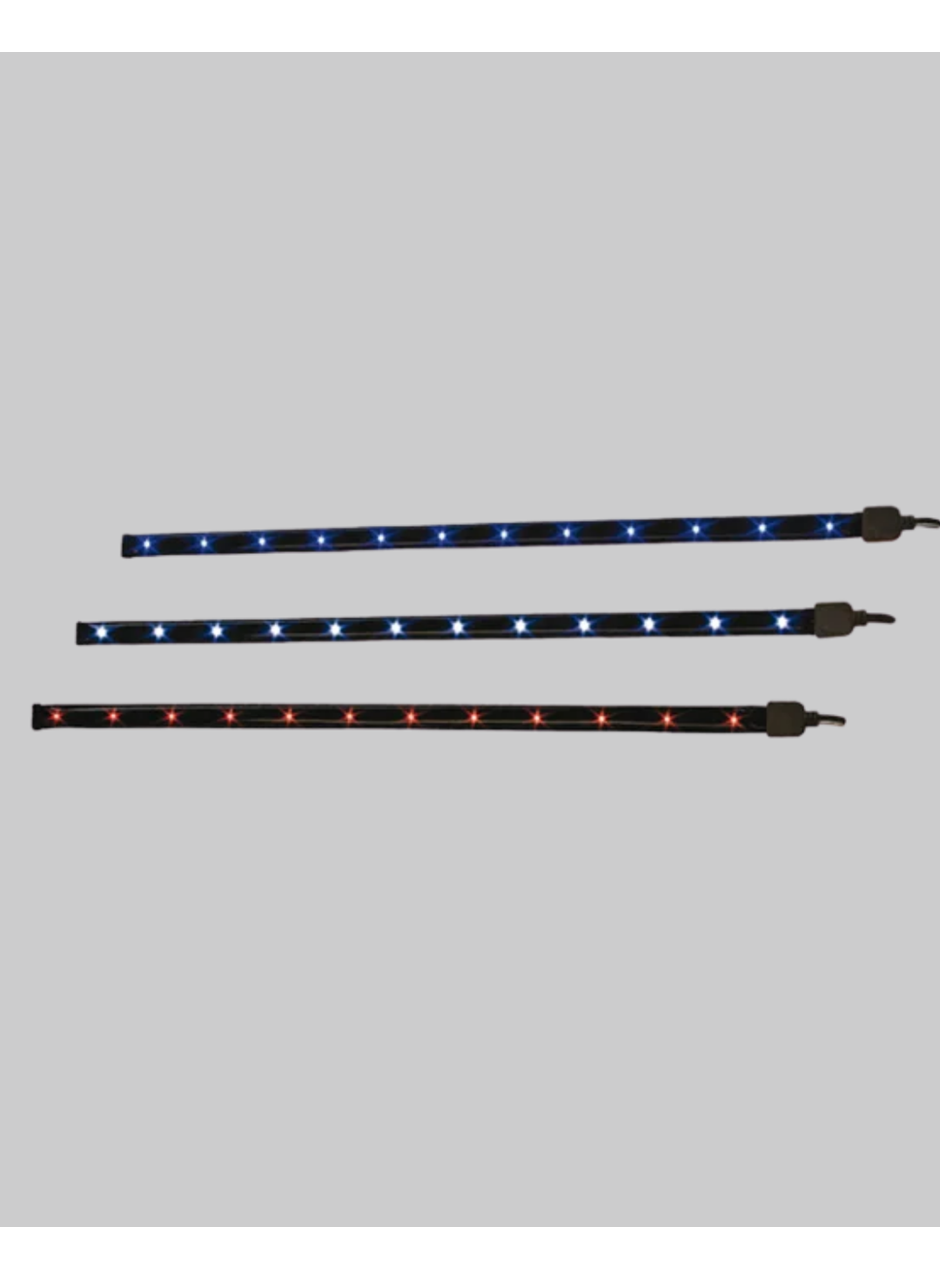 LED Meteor Yağmur Işığı 10 Adet Çubuk Kayan Yıldız Efektli