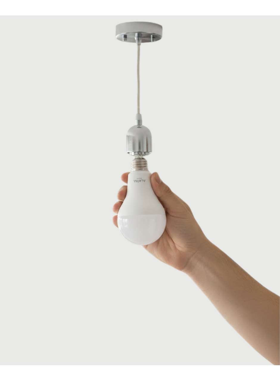 Yüksek Işık Güçlü Şarjlı LED Ampul E27 30W Enerji Tasarruflu