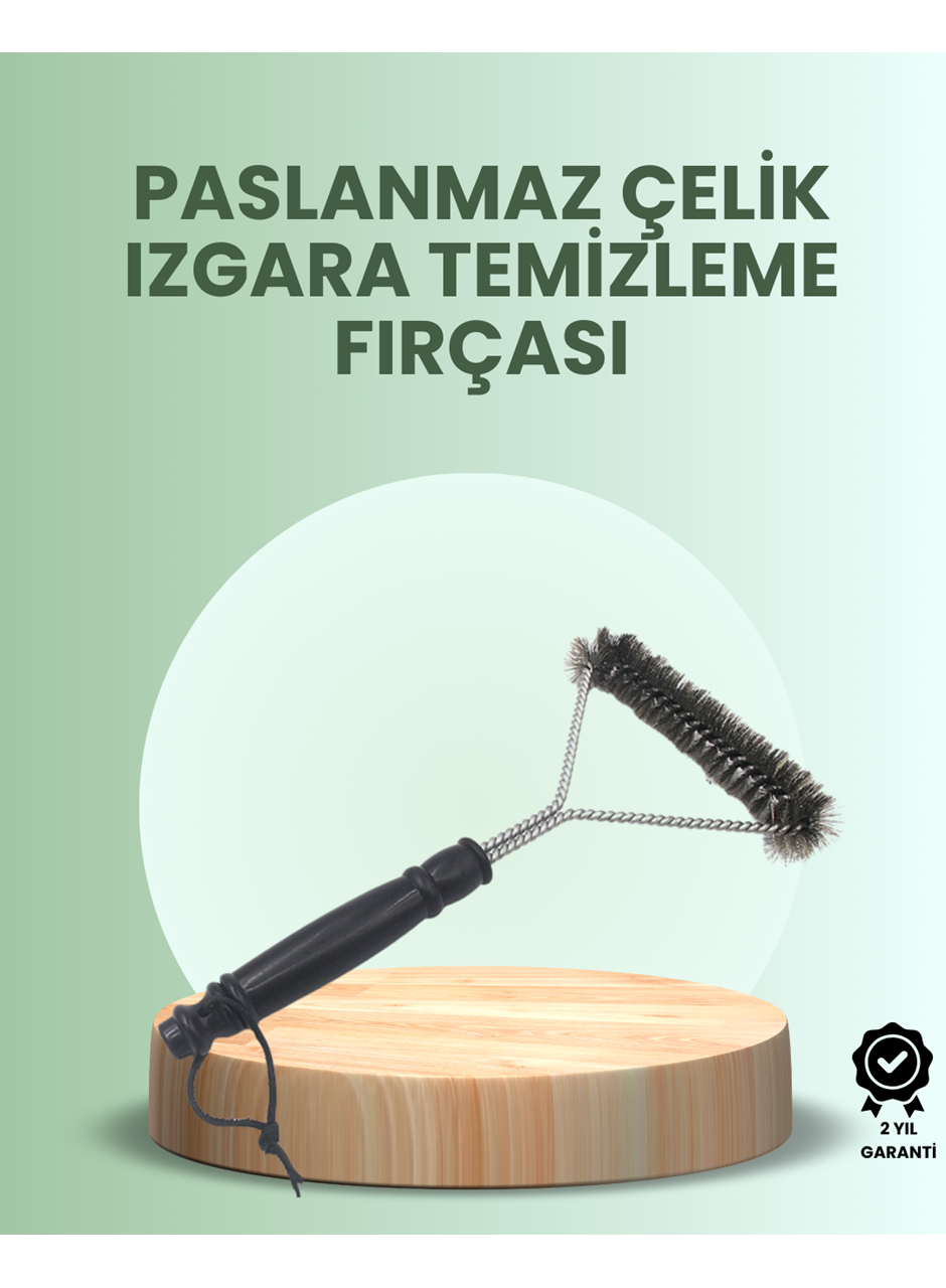 Barbekü ve Mangal İçin Tel Izgara Temizleyici Fırça