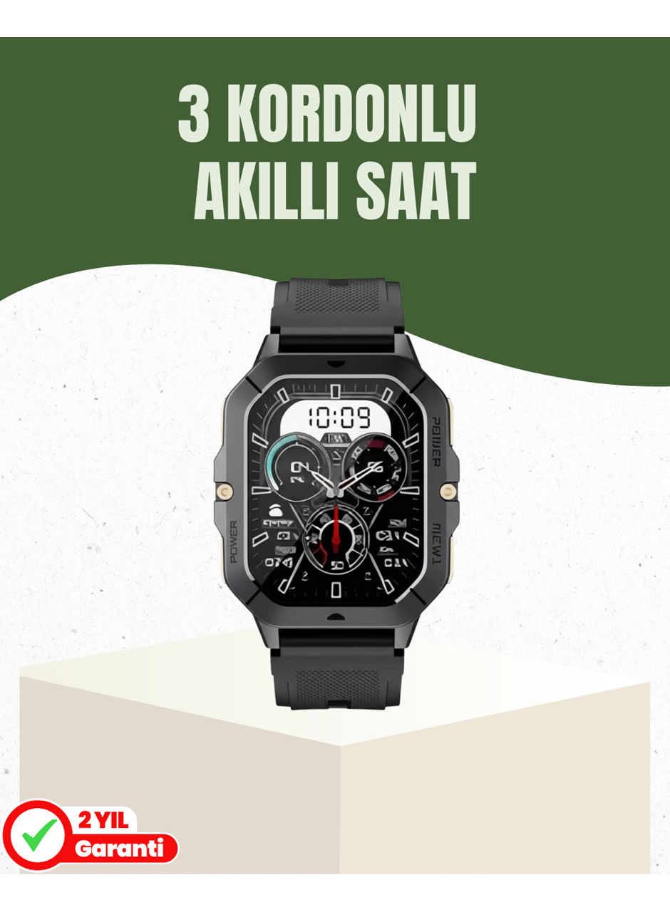 Şık ve Hafif Akıllı Saat Spor ve Günlük Kullanım