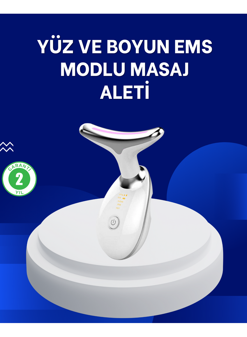 7 Renkli LED Cilt Yenileyici Masaj ve Bakım Cihazı