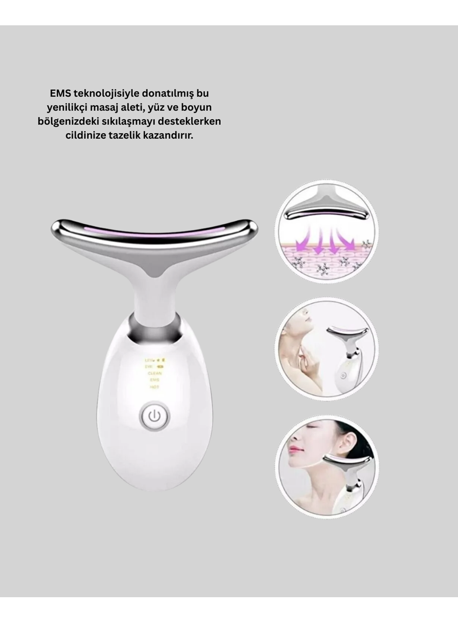 7 Renkli LED Cilt Yenileyici Masaj ve Bakım Cihazı