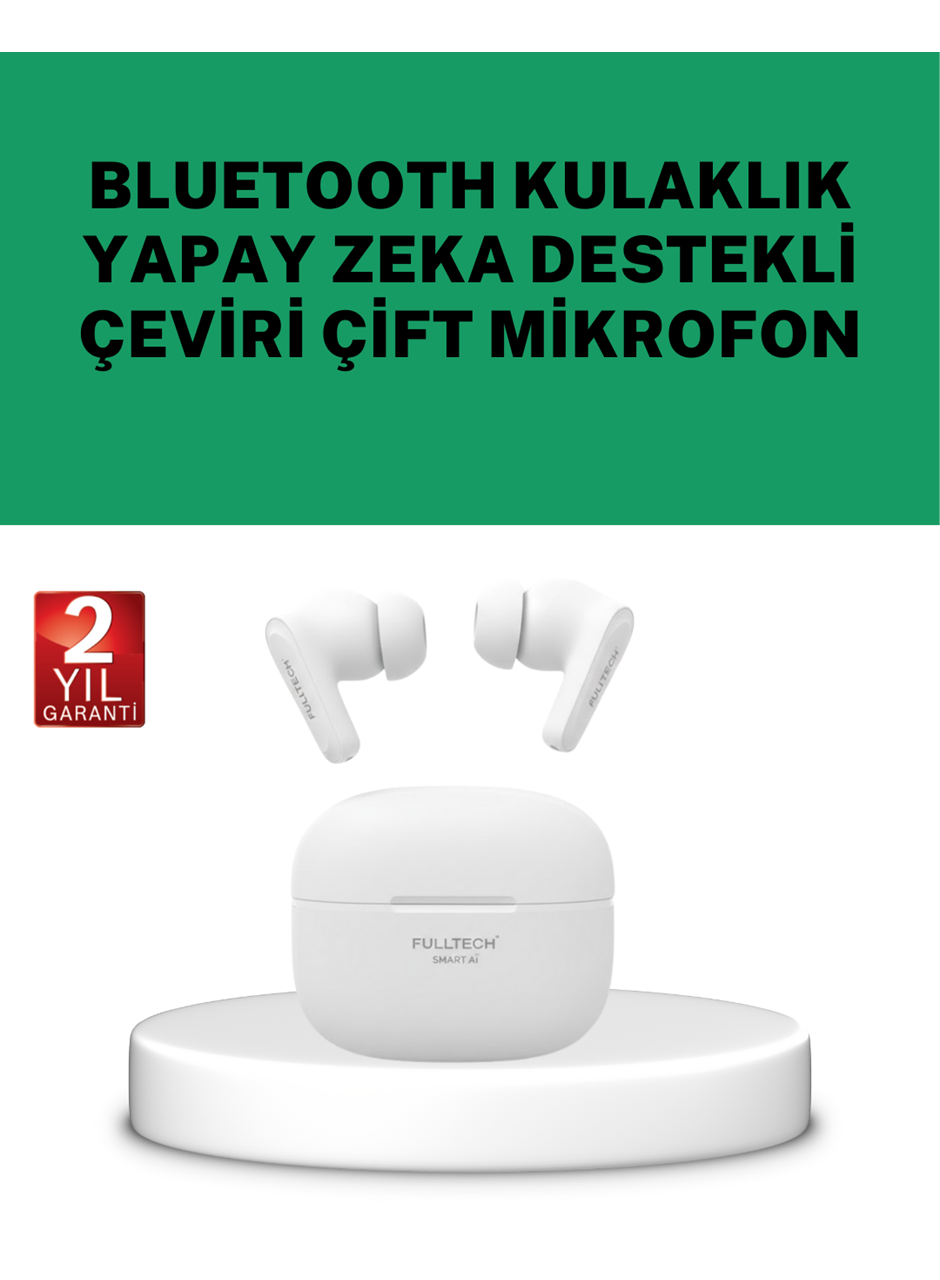 Gerçek Zamanlı Çeviri Özellikli Kablosuz Kulaklık Profesyonel Kullanım