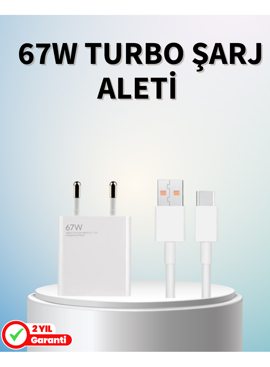 67 Watt Güçlü Şarj Aleti Samsung S23 Ultra S24 Uyumlu