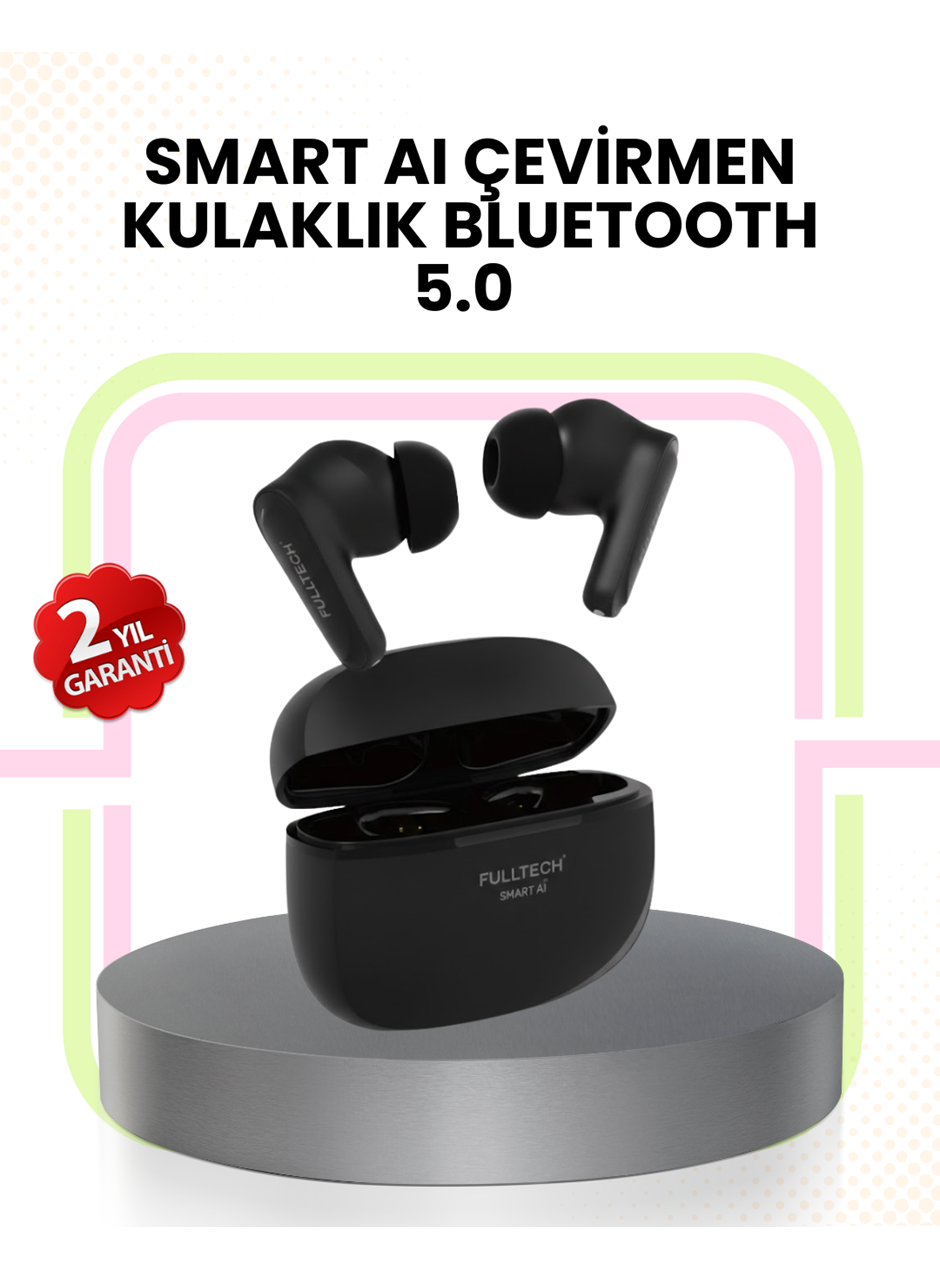 Akıllı Çeviri Destekli Bluetooth Kulaklık Profesyonel Ses Deneyimi