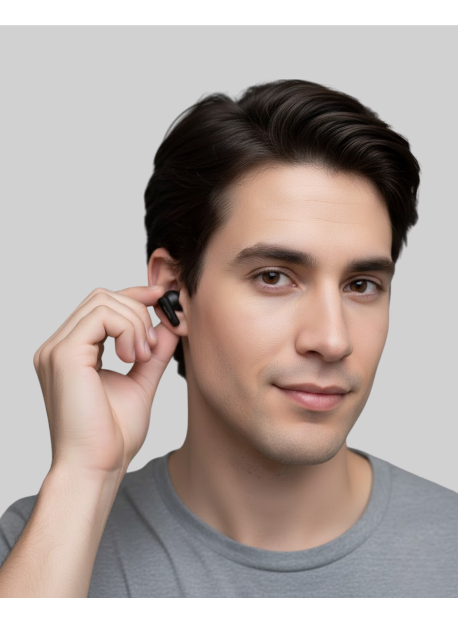 Yapay Zeka Destekli Bluetooth Kulaklık Anlık Çeviri ve Gürültü Engelleme