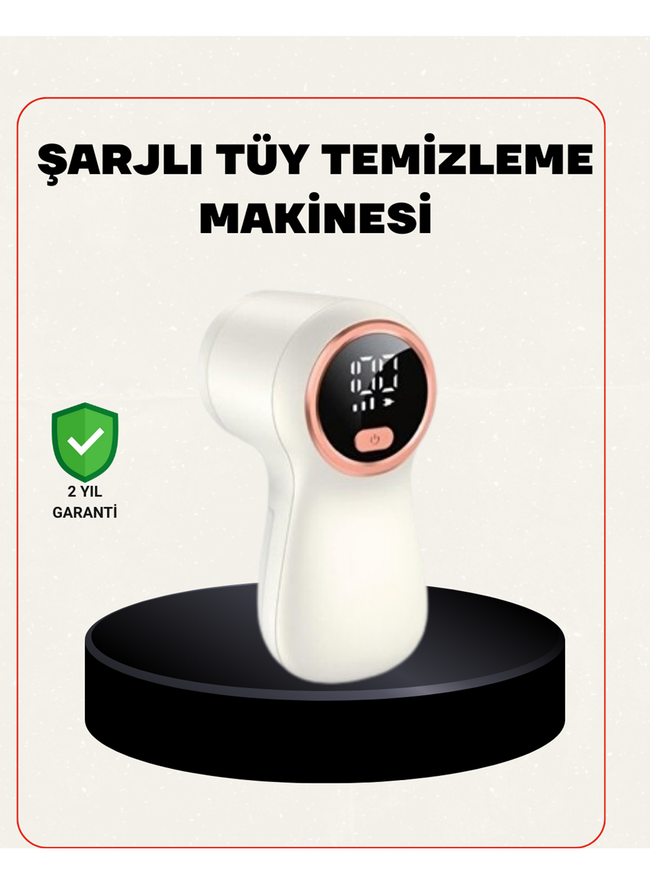 Şarjlı Tüy Temizleyici Paslanmaz Çelik Bıçaklı