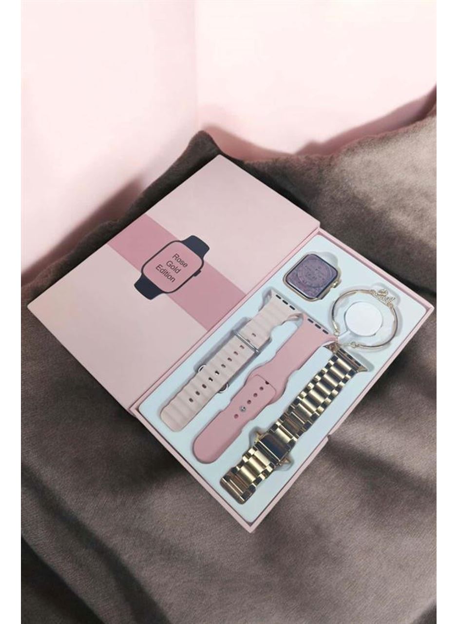 Akıllı Saat Sesli Görüşme Bildirim Görme Uyku ve Sağlık Takibi