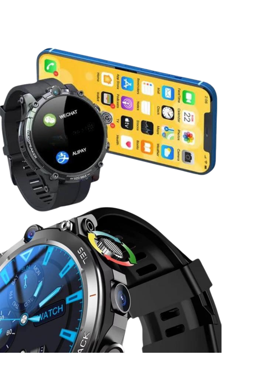 Akıllı Saat Yeni Model Sesli Asistan Bildirim Görme Bluetooth Bağlantılı Müzik Dinleme