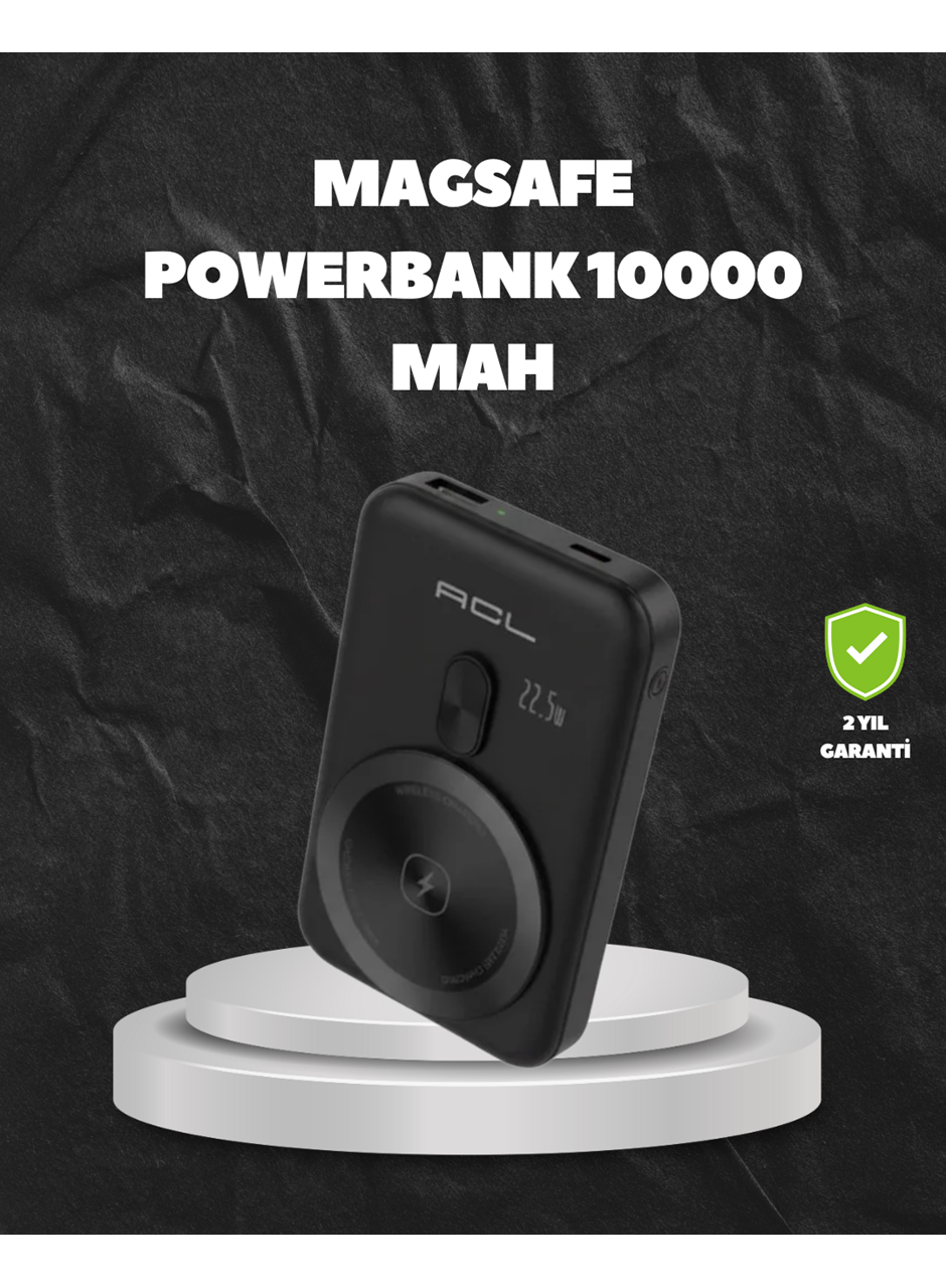 MagSafe Uyumlu Kablosuz Powerbank Taşınabilir Hızlı Şarj