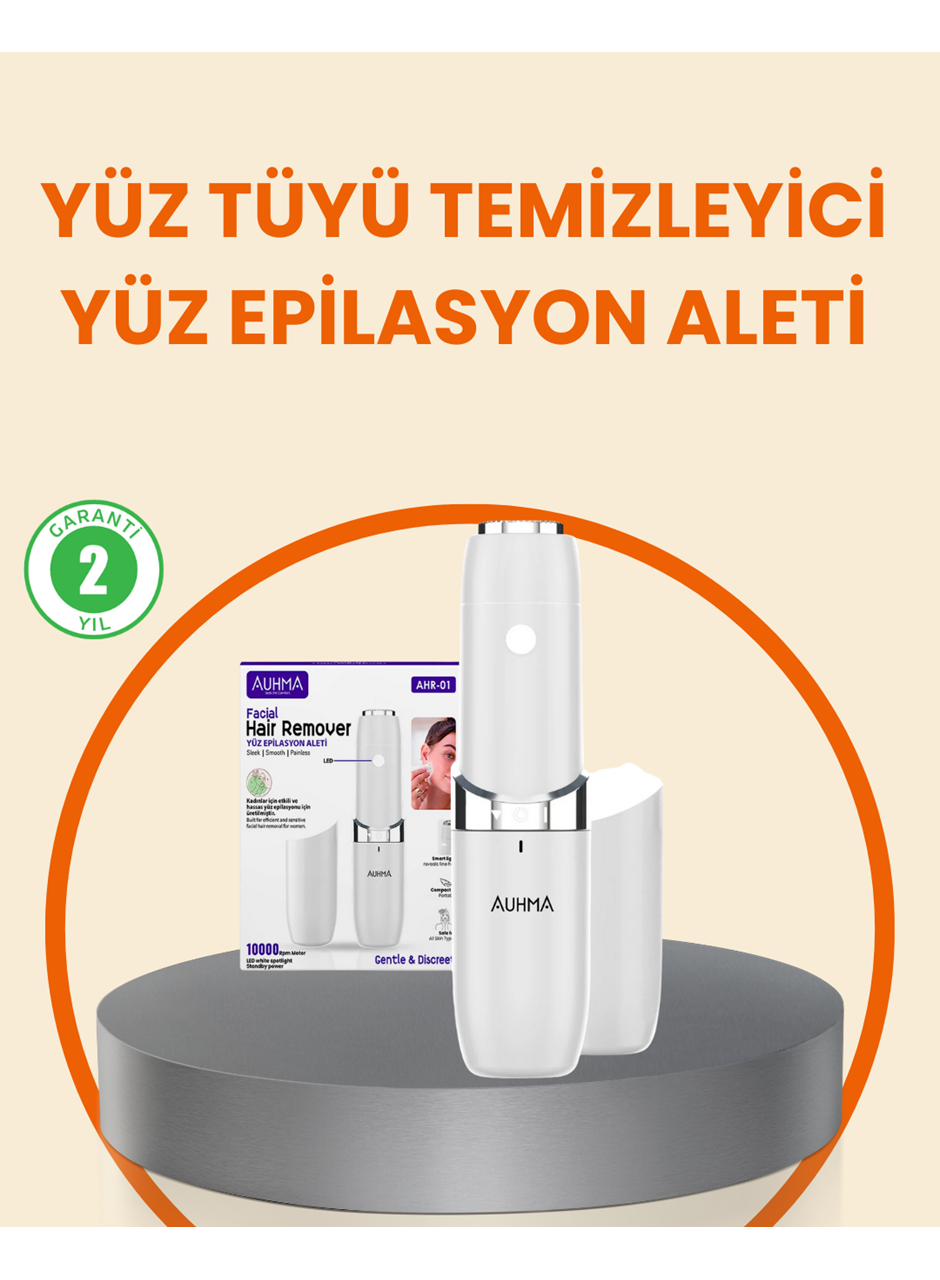 Ağrısız Yüz Tüy Temizleme Aleti Kompakt ve Sessiz Tasarım