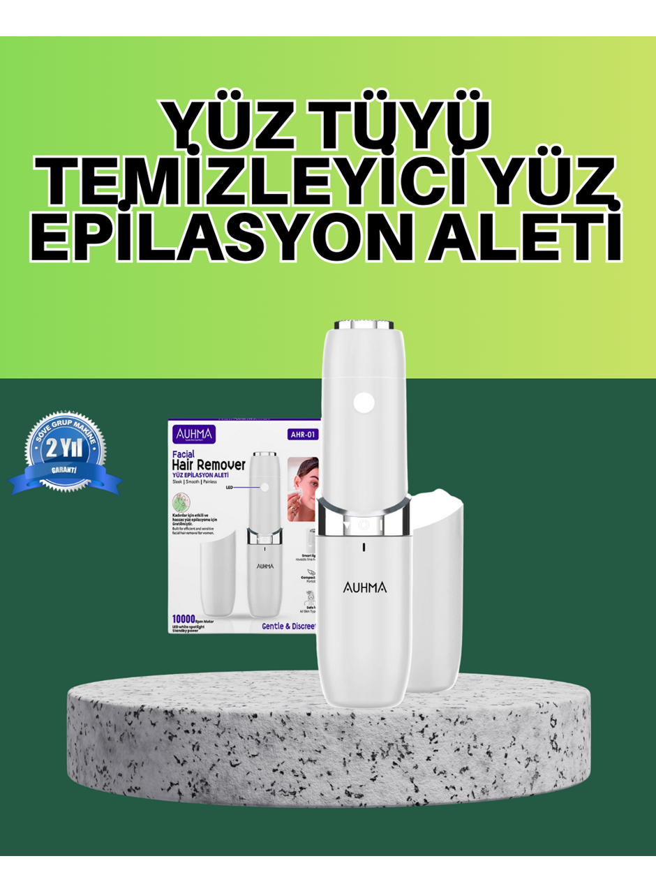 Hassas Ciltler İçin LED Destekli Yüz Epilasyon Cihazı