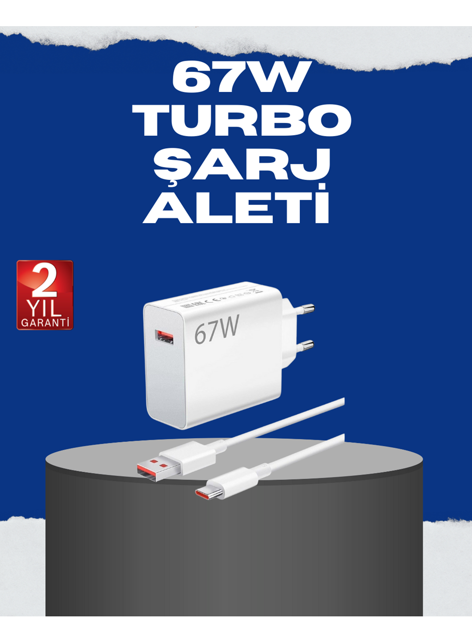 67 Watt Turbo Charge Başlık Vivo Y20 Y35 Y55 Uyumlu