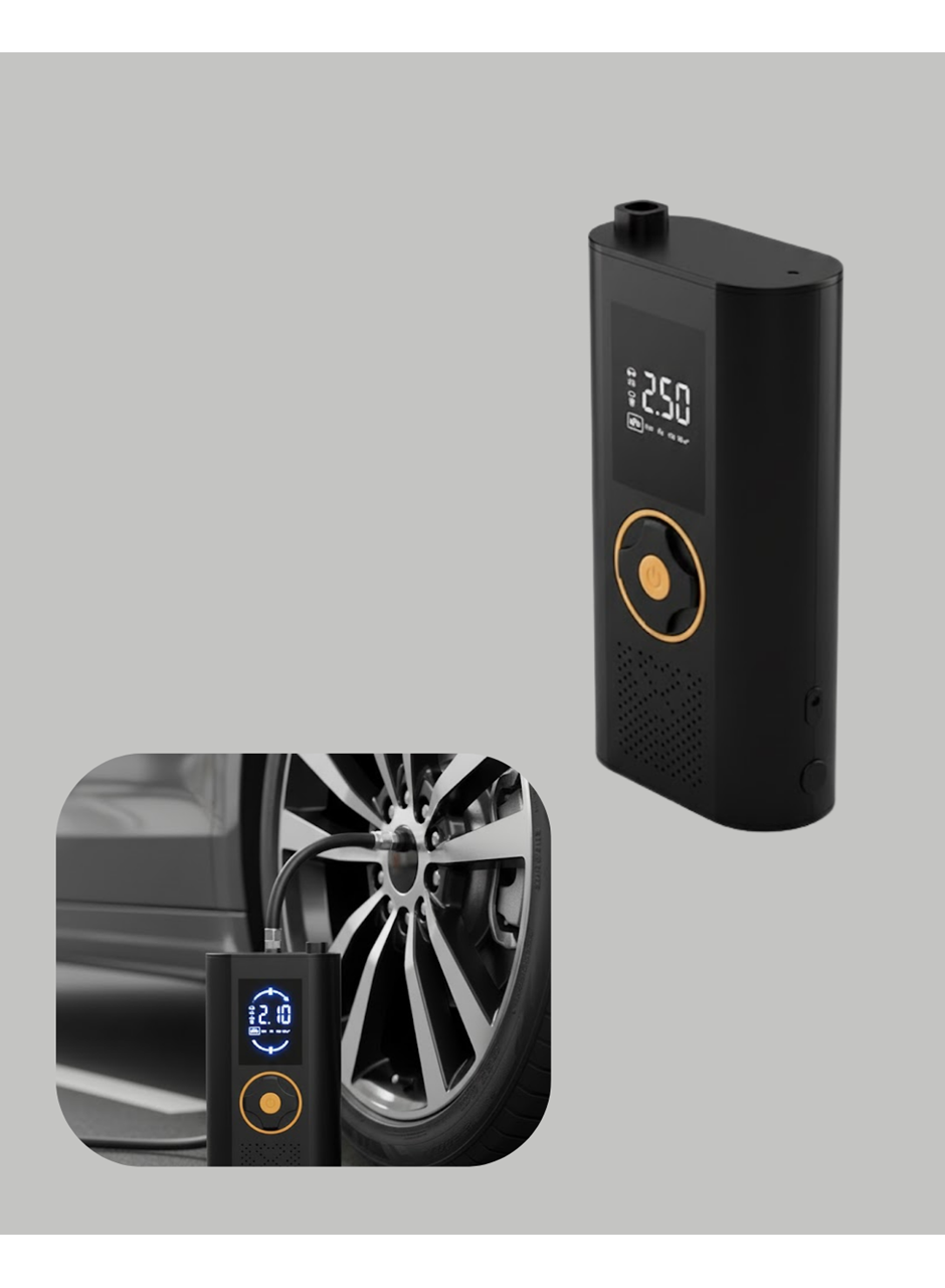 Otomatik Duran Dijital Hava Pompası Kompakt ve Taşınabilir Tasarım