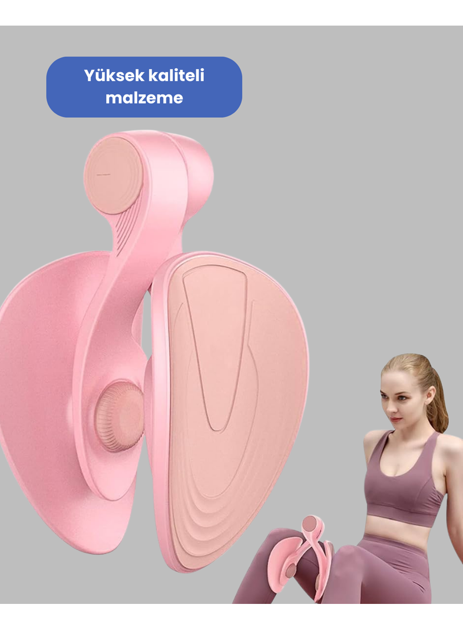 Pelvik Taban ve Uyluk Egzersiz Aleti Ev Tipi Taşınabilir