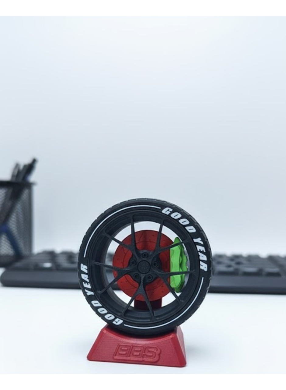 Ofis Masası İçin Jant Temalı Dekoratif Masa Üstü Aksesuar