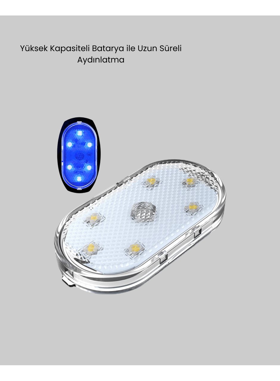 Araç İçi Düzen ve Ambiyans Seti Çift Bardak Tutucu + LED Işık