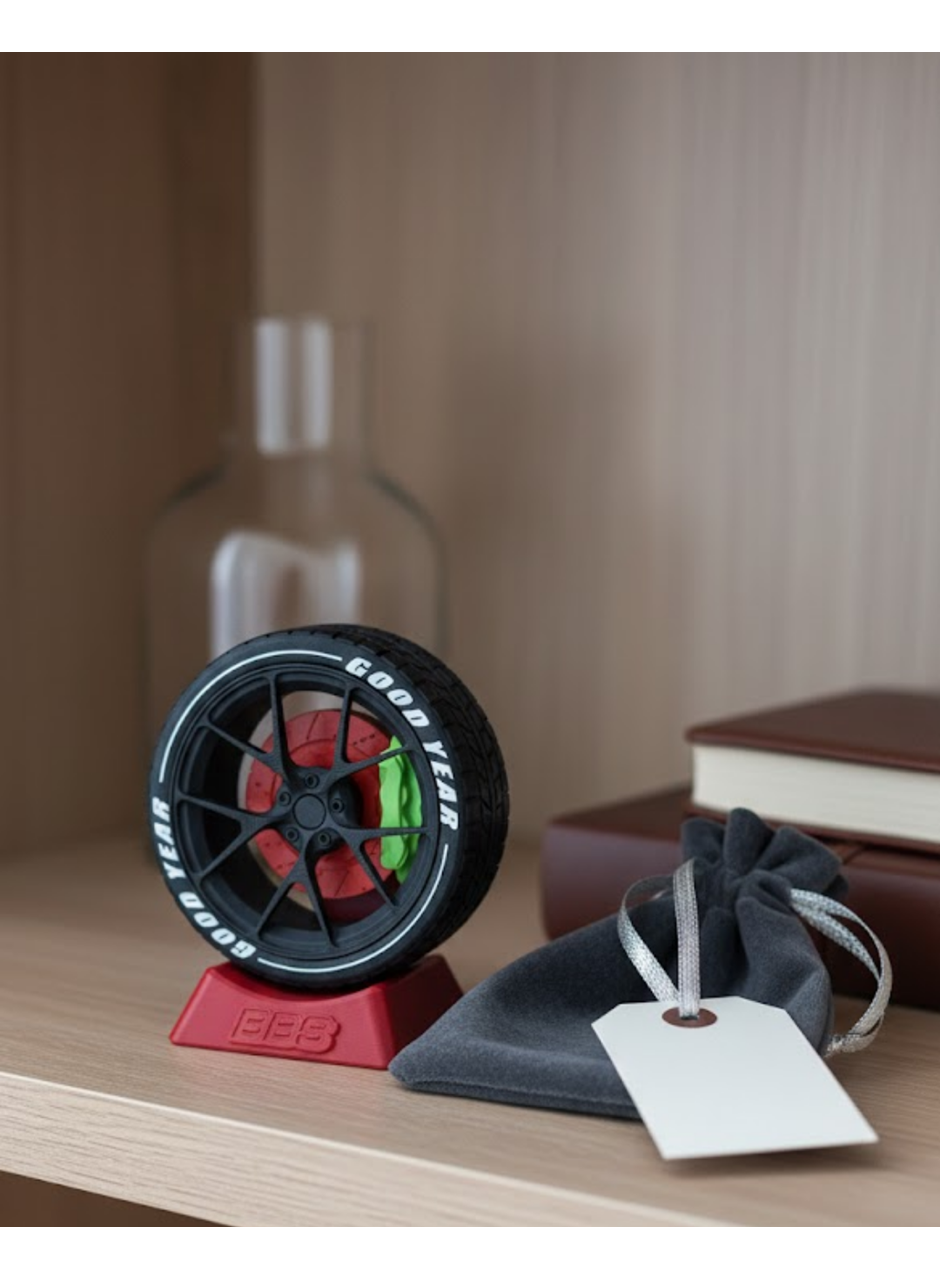 Spor Jant Modeli Ofis ve Home Office Dekoratif Obje