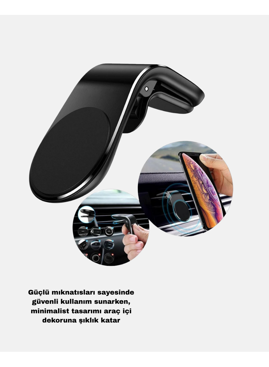 Araç İçi Telefon Tutucu + Quick Charge 3.0 Araç Şarj Cihazı Seti