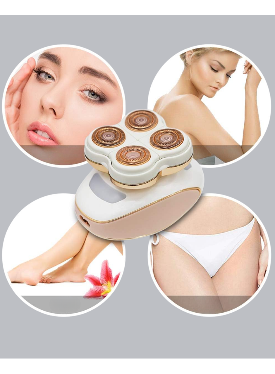 Pürüzsüz Cilt İçin Çok Başlıklı Ağrısız Tıraş Makinesi