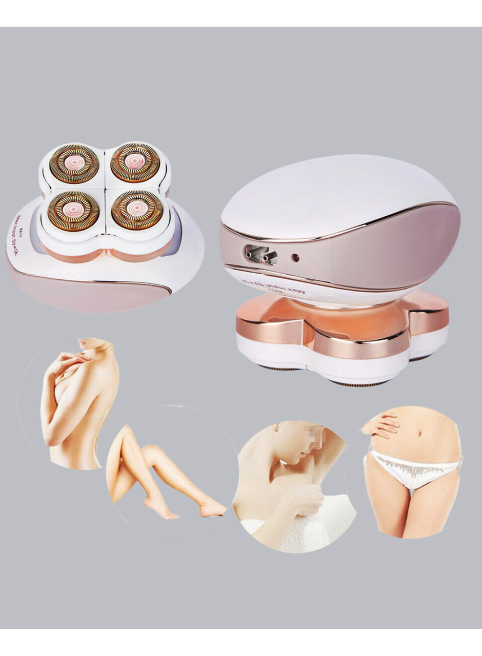 Pürüzsüz Cilt İçin Çok Başlıklı Ağrısız Tıraş Makinesi
