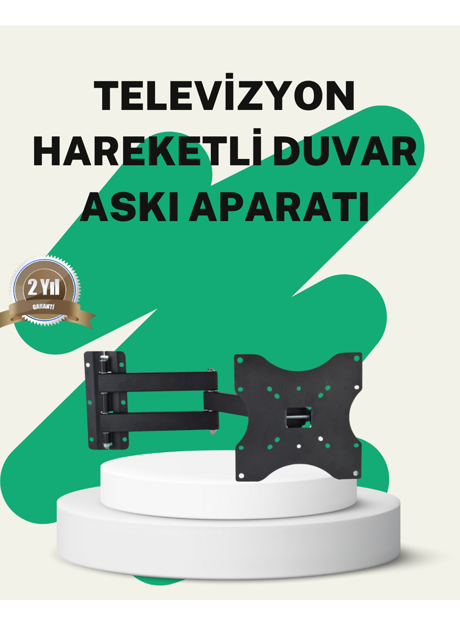 22–49 İnç TV Uyumlu Hareketli Duvar Askı Aparatı