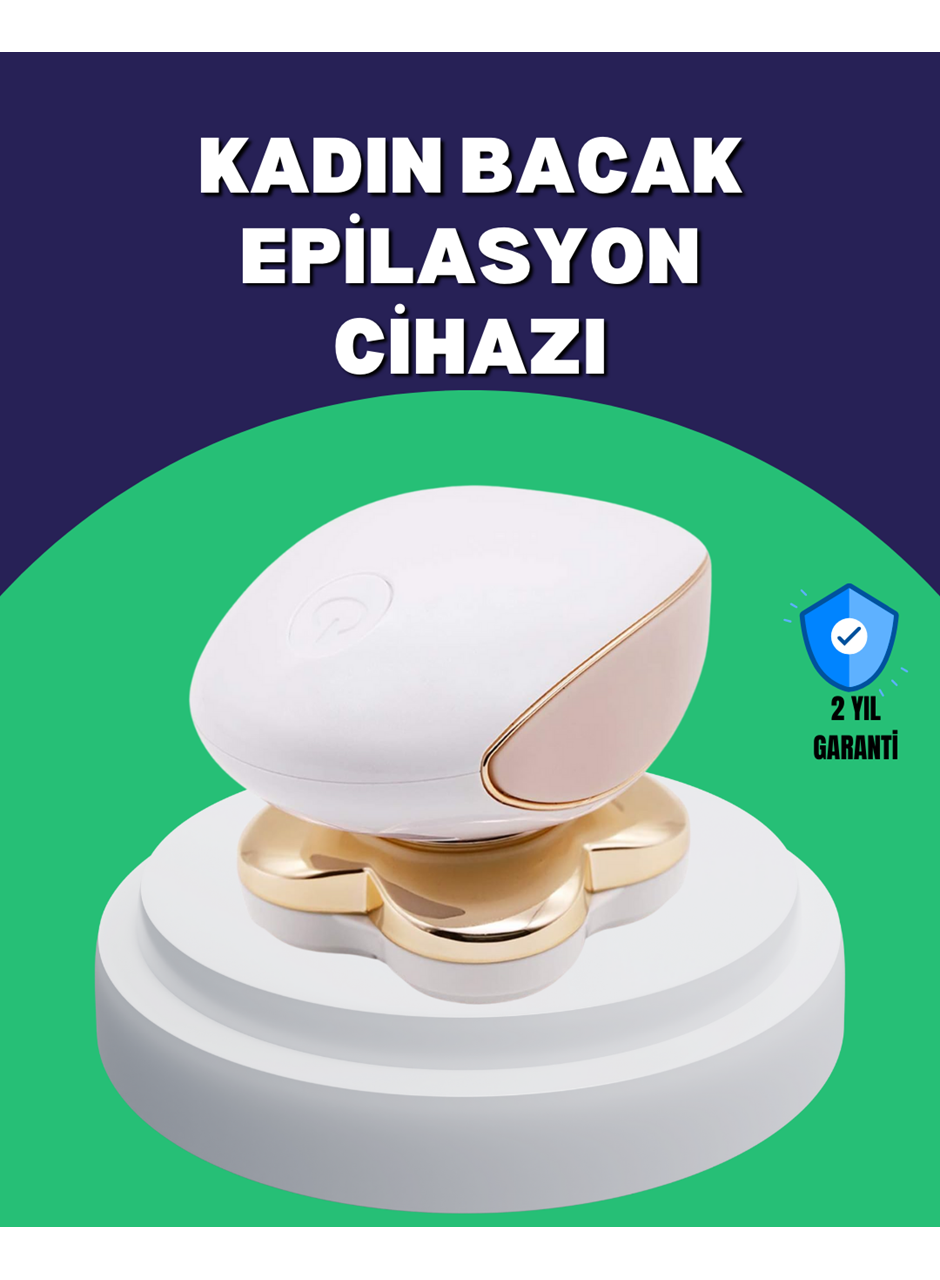 Dört Kesici Başlıklı Vücut Tıraş Cihazı Ağrısız Kullanım