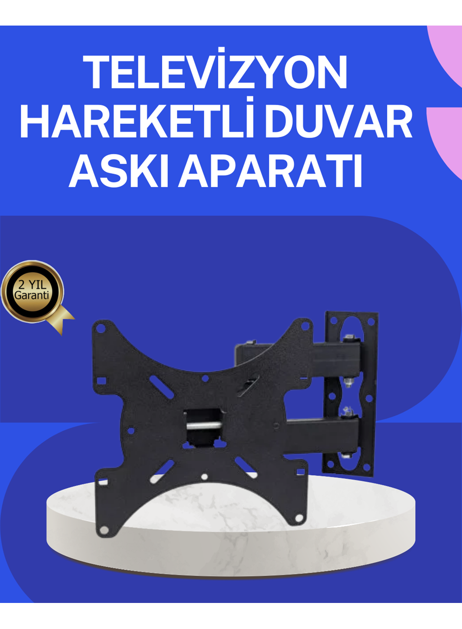LED LCD TV Duvar Askı Aparatı Hareketli ve Döner
