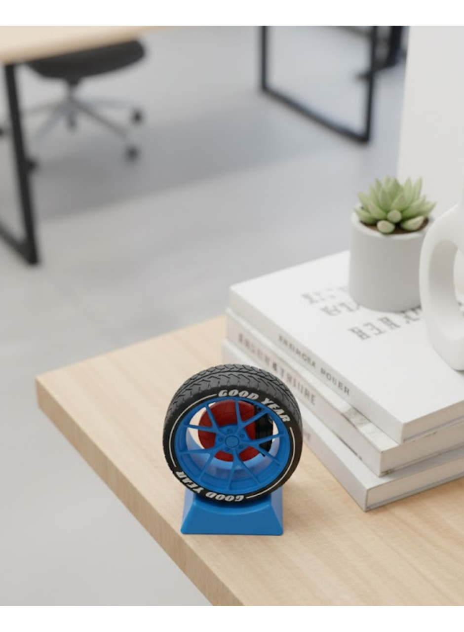 Ofis ve Home Office İçin Jant Temalı Dekoratif Obje